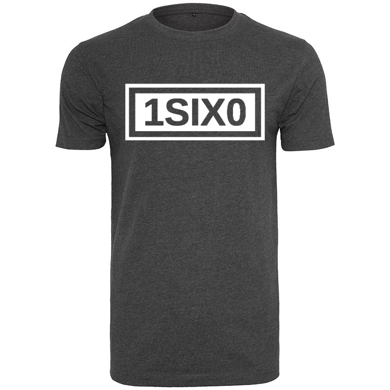 T-shirt 1SIX0 Cadre Double Blanc