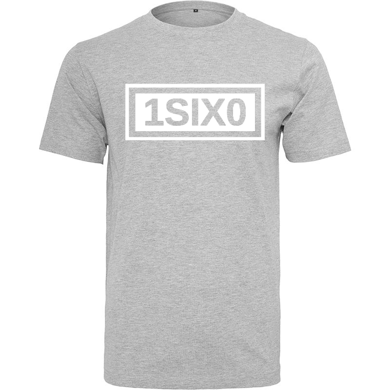 T-shirt 1SIX0 Cadre Double Blanc