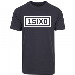 T-shirt 1SIX0 Cadre Double Blanc