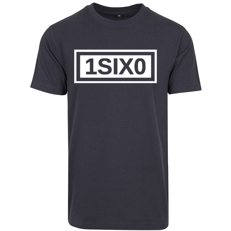 T-shirt 1SIX0 Cadre Double Blanc