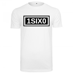 T-shirt 1SIX0 Cadre Double Noir