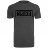 T-shirt 1SIX0 Cadre Double Noir