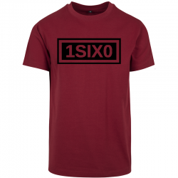 T-shirt 1SIX0 Cadre Double Noir