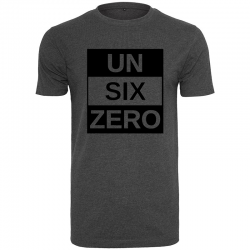 T-shirt UN SIX ZERO TRI Noir