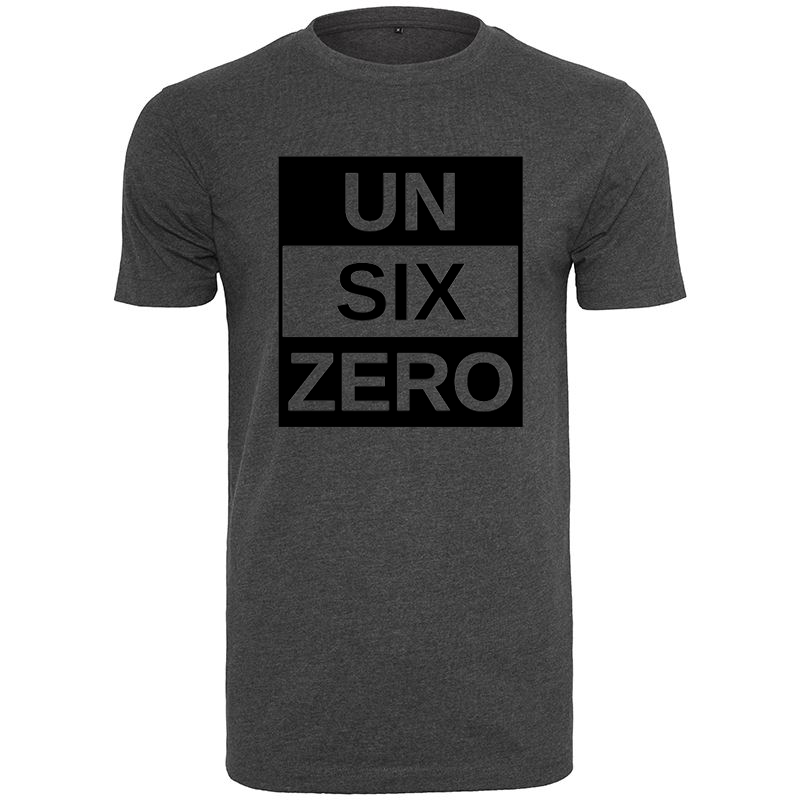T-shirt UN SIX ZERO TRI Noir