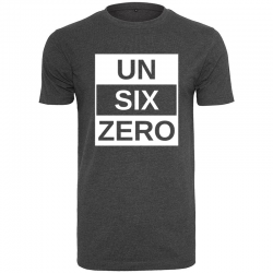 T-shirt UN SIX ZERO TRI Logo Blanc