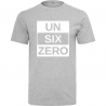 T-shirt UN SIX ZERO TRI Logo Blanc