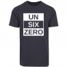 T-shirt UN SIX ZERO TRI Logo Blanc