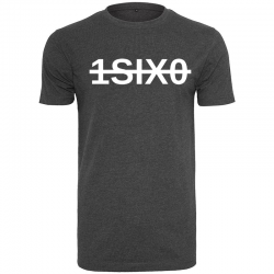 T-Shirt Homme 1SIX0 Barre Logo Blanc