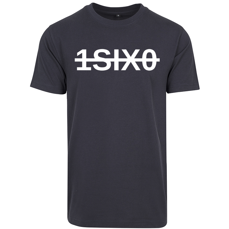 T-Shirt Homme 1SIX0 Barre Logo Blanc