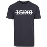 T-Shirt Homme 1SIX0 Barre Logo Blanc