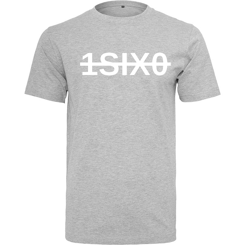 T-Shirt Homme 1SIX0 Barre Logo Blanc