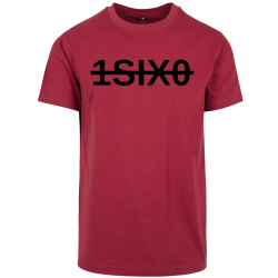 T-Shirt 1SIX0 Barre Logo Noir
