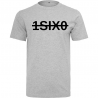 T-Shirt 1SIX0 Barre Noir