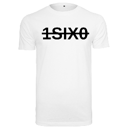 T-Shirt 1SIX0 Barre Noir