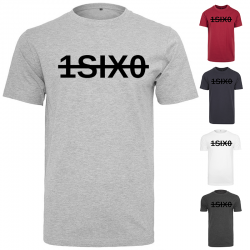 T-Shirt 1SIX0 Barre Noir